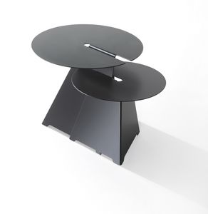 Abra, Petite table design en tle d'acier