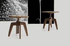 Archita petite table, Table en bois,  hauteur rglable