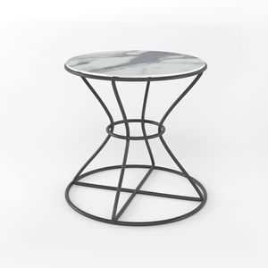 Clessidra Light, Table d'appoint avec plateau rond