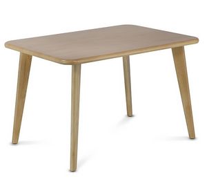HIRO 1473, Table basse rectangulaire en bois