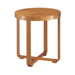 Remo 5645, Table d'appoint ronde en bois