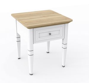 Romantica petite table 3517, Table basse en bois avec tiroir