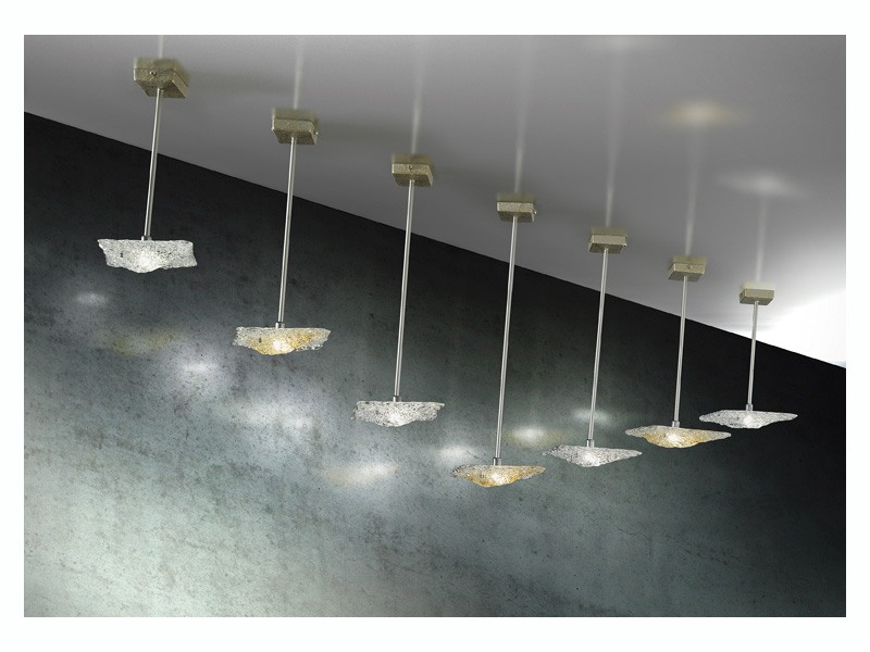 Alaska ceiling lamp, Lampes modulaires suspendus avec structure métallique