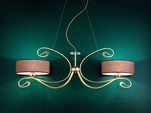 Charme applique, Lampe murale classique en mtal forg artisanal