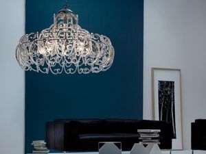 Gemini chandelier, Suspension avec 9 lumires pour chambres modernes