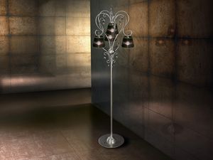 Venezia floor lamp, Lampadaire moderne Fer, pour riches salons