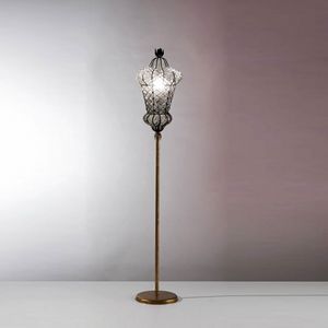 Bab Mp105-180, Lampadaire en verre souffl, au design moyen-oriental