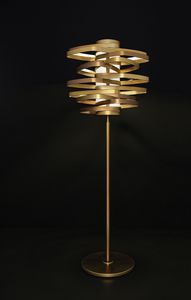 Calder, Lampadaire en fonte de verre et laiton