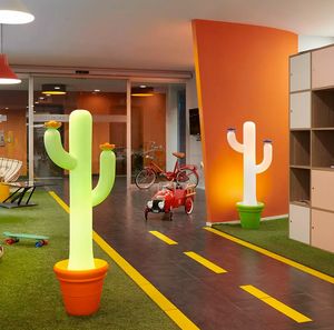 Lampadaire Cactus Slide design pour la maison et les lieux publics LP CAC130, Lampadaire en forme de cactus