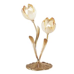 Art. 319/L2, Lampe de table, en forme de fleur, dans un style classique