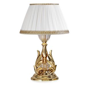 Art. 550/LG, Lampe de table en cristal et or, pour salons de luxe