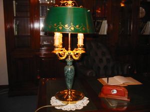 Art.917, Lampe de table avec abat-jour réglable