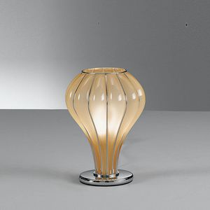 Auriga Rt403-020, Lampe de table en verre ambre