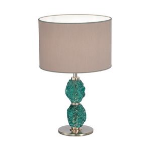 Charme 600/1LM, Lampe de table avec verre de Murano décoratif