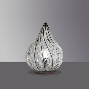 Goccia Mt111-035, Lampe de table en cristal