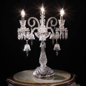 Paris TL-03 N, Lampe de table avec cristaux de Boh�me