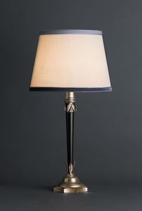 ROYAL HL1083TA-1, Lampe de table en laiton avec abat-jour