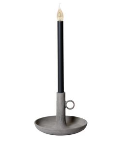Settenani M705B, Lampe de table en forme de chandelier, en bton et en mtal