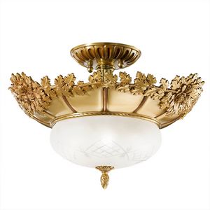 Art. 700/4SF, Lampe de plafond en or franais, pour un usage domestique