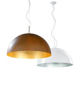 Amalfi 482/72, Lampe  suspension, aux formes arrondies