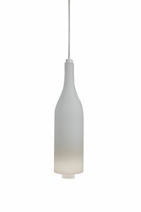 Bacco SE143 1B INT, Lampe suspension avec forme de bouteille