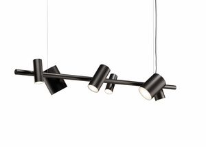 Can Can Linear Suspension Lamp, Lampe  suspension multidirectionnelle