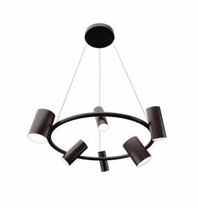 Can Can Round Suspension Lamp, Plafonnier, rglable