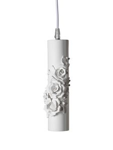 Capodimonte SE129 1B INT, Lampe suspension avec dcorations florales