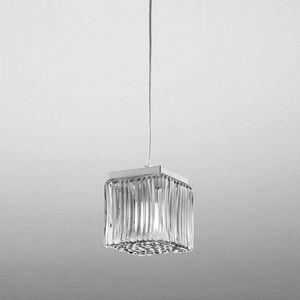 Cubetto Ls609-015, Lampe  suspension en verre souffl