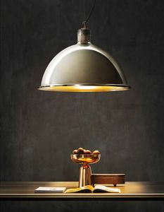 Factory Lamp, Lampe  suspension en laiton