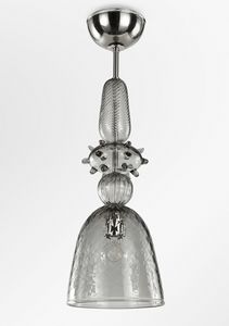 Goblin SS1075-D-1, Lampe  suspension en verre artistique