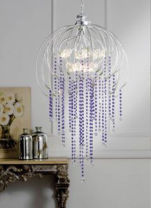 L.7730/12, Lustre avec pendentifs en cristal Swarovski