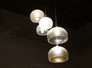 MULAN, Lampe  suspension en verre de Murano