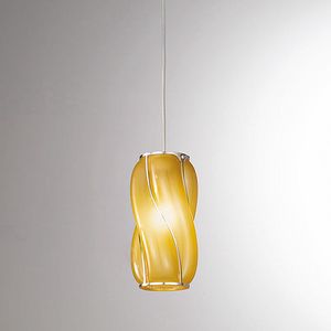 Orione Rs385-020, Lampe  suspension avec des lignes sinueuses