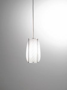 Orione Rs389-020, Lampe en verre blanc