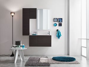 Flexia Ospite, Blanchisserie moderne, des meubles avec des gomtries simples