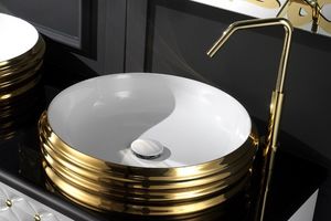 CLASS ROUND BASIN, Lavabo de luxe en cramique