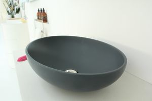 Color lavabo ovale, Lavabo ovale en Solitex