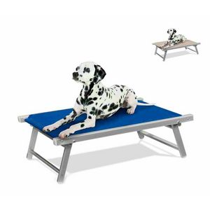 Lit pour chien lit pour enfant en aluminium lit pour chien animal DOGGY - LC104TEX, Lit de chien en aluminium
