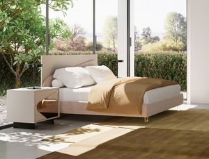 Dora lit, Lit coffre au design moderne et �pur�