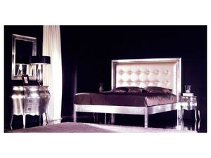 Art. 1791 Diana, Lit sculpté, tête de lit en éco-cuir, pour hôtel
