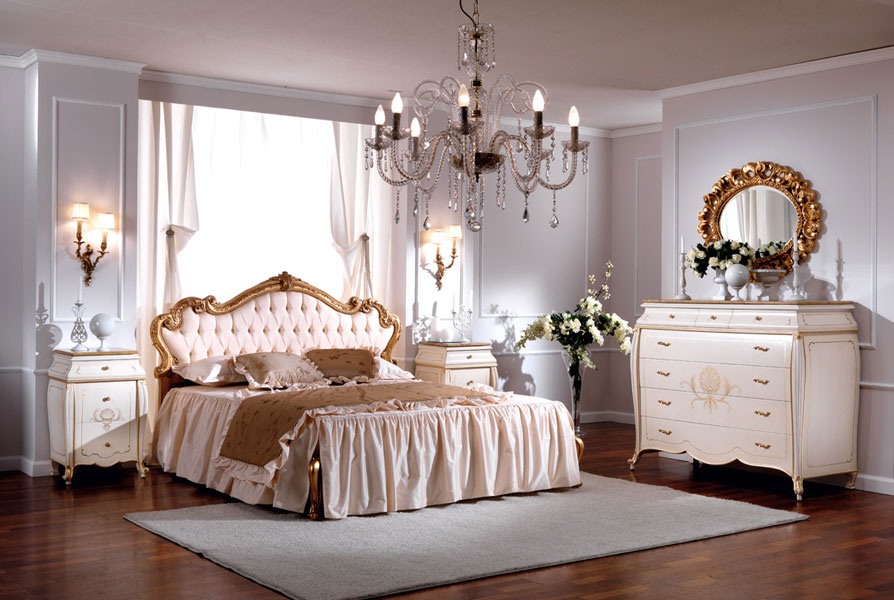 OLIMPIA B / Lit avec tête de lit rembourrée, Lit double de luxe, tête de lit matelassé
