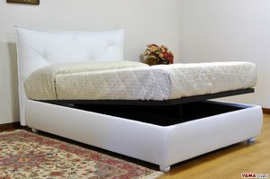 Duty, Lit double design avec tte de lit moderne trs rembourre