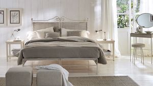 Duetto letto, Moderne double sparable de lit, en fer massif