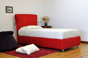 Azzurra, Lit moderne avec tte de lit douce compltement amovible