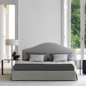 Mayfair lit, Lit double et simple conteneur, avec tte de lit rembourre