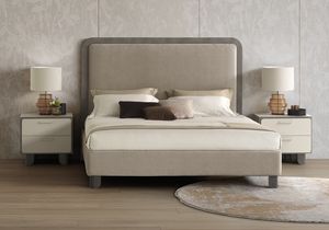 PERLA lit rembourr�, Lit enti�rement rembourr�