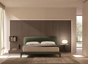 RIVIERA, Lit rembourr� au design raffin�