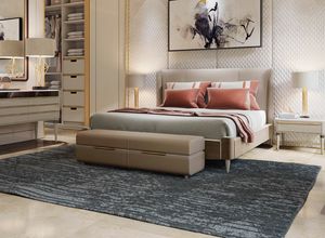 Roma Art. R 220, Lit rembourr�, avec pieds tourn�s