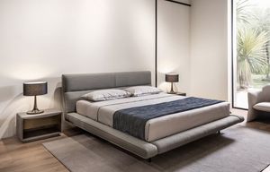 Sharon lit, Lit contemporain, recouvert de tissu